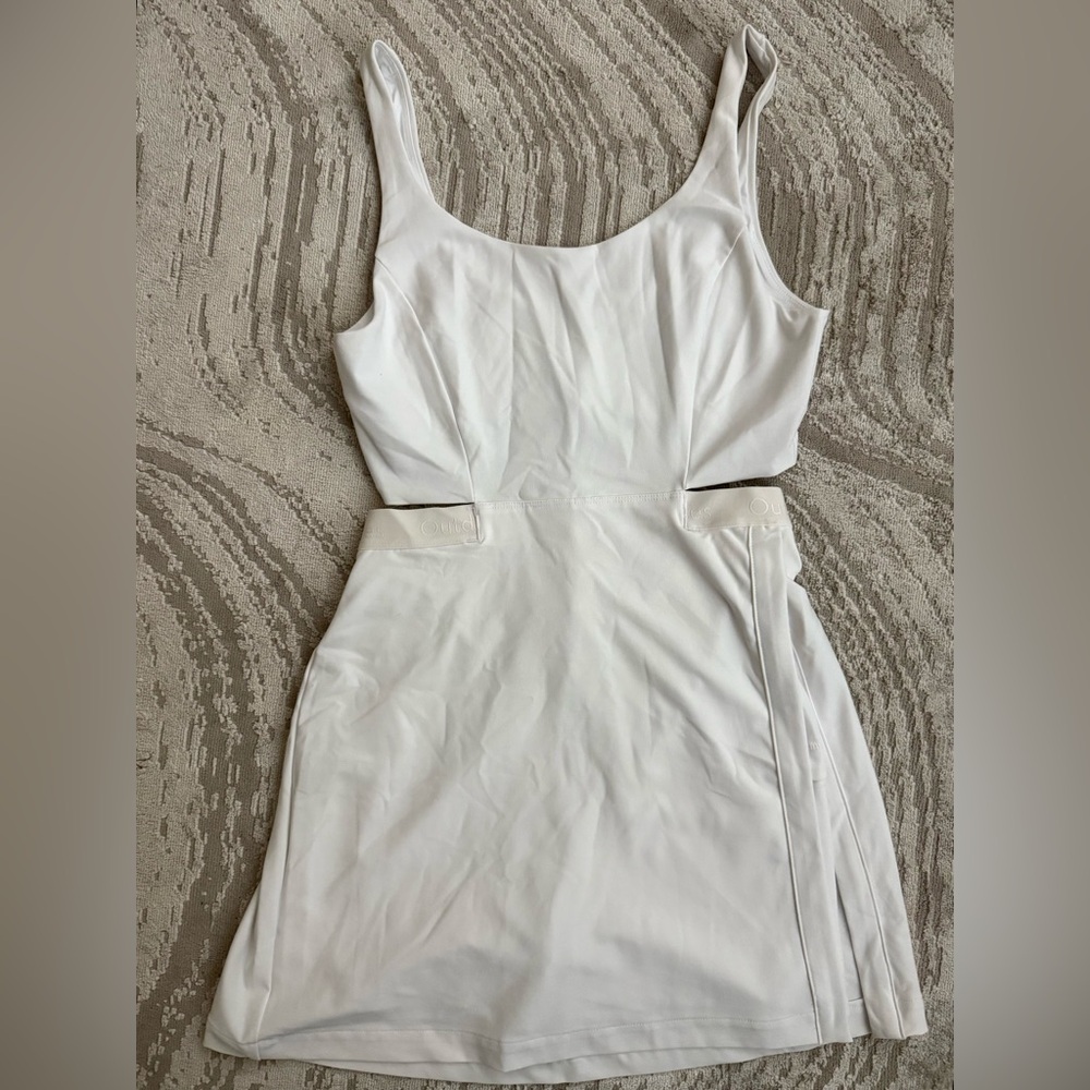 NWT Outdoor Voices Brilliant White Court Dress New With Tags Women's - Size: M
